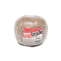 TOPTRADE twine,jute, 160 g, O 1,25 mm x 150 m (1)
