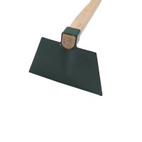 TOPTRADE wide hoe, with handle, 180 x 110 mm (2)