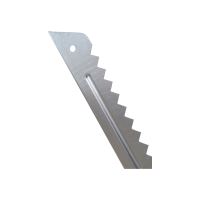 TOPTRADE saw horse, galvanized, max load capacity 150kg, for wood cutting (8)