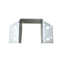TOPTRADE beam shoe, external handle 100 mm, galvanized (2)