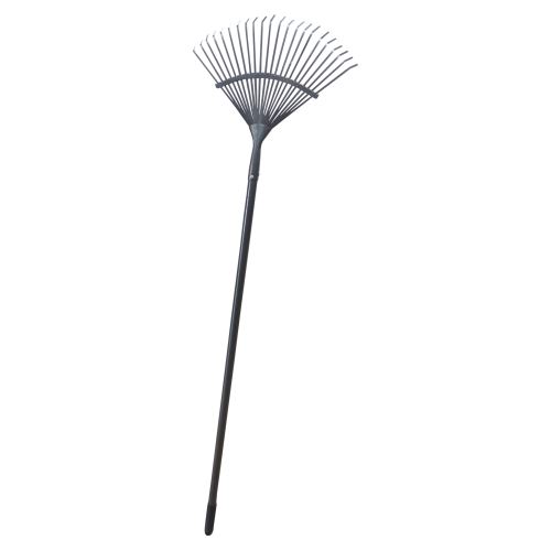 TOPTRADE sweden rake, planchet, firm, metal handle, length 1500mm, profi