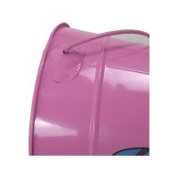 TOPTRADE children garden tool - metal bucket, pink colour, 1,2L (5)