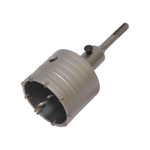 TOPTRADE drill crown SDS +, SK plate, 75 / 100 mm