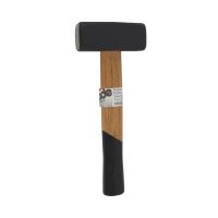 TOPTRADE double-sided hammer mallet, wooden handle, 1500 g (1)