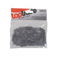 pointing wedges,plastic, small,100 pcs,  0 – 4 mm