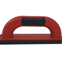 TOPTRADE ABS trowel, microrubber, slatted, PROFESSIONAL, 220 x 65 x 8 mm (4)