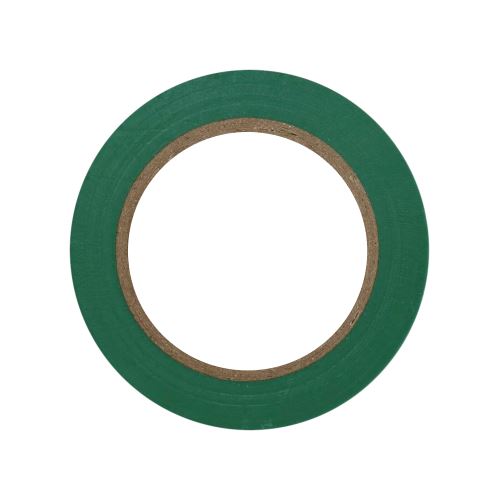 electrical insulating tape, green, 15 mm x 10 m
