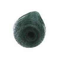 TOPTRADE rabbit mesh,plastic-coated, green,13 / 0,9 mm, 1000 mm / 25 m (5)