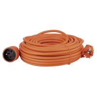 extension cord, orange, 25 m, ~ 250 V / 16 A