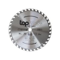 TOPTRADE saw blade, for wood, SK blades, 36 teeth, 400 x 3.5 x 30 mm (2)