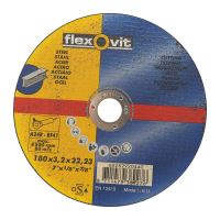 disc Flexovit,for metal, 180 x 22,23 x 3,2 mm, profi