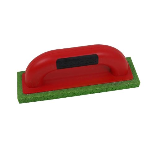 TOPTRADE ABS trowel, coarse sponge, slatted, PROFESSIONAL, 220 x 65 x 18 mm