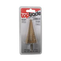 TOPTRADE step drill, HSS, for metal, 7 – 40,5  mm, 13 steps (1)