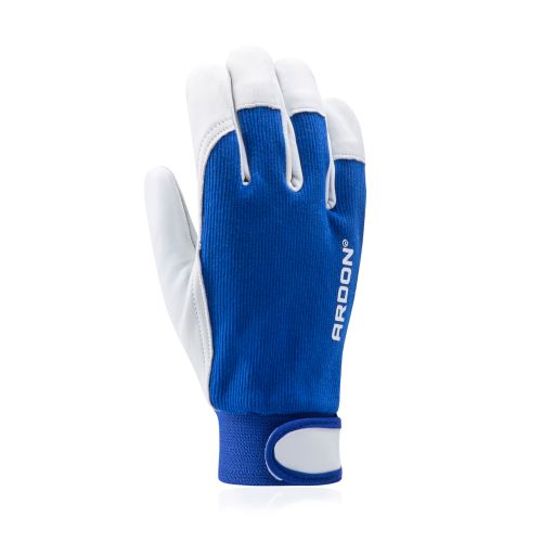 HOBBY gloves, with blister, cotton, velcro, size 12