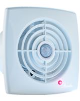 axial fan RETIS WR,white,timer,220 V, 220m3/hod., 197 x 197 mm, outlet O 150 mm