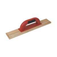TOPTRADE wooden trowel, slatted, PROFESSIONAL, 400x70mm (1)
