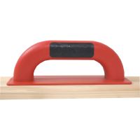 TOPTRADE wooden trowel, slatted, PROFESSIONAL, 400x70mm (4)