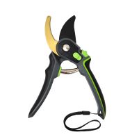 TOPTRADE garden shears with switch for small / large hand, 225 mm (3)
