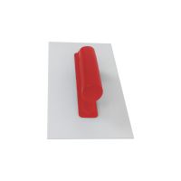 TOPTRADE ABS trowel, plastic, open handle, 280 x 140 x 3 mm, hobby (6)