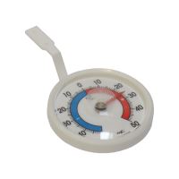 window thermometer,round,plastic,O 80 mm