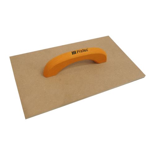 ProTec trowel, MDF board with abrasive cloth, granularity 12, 350x200mm