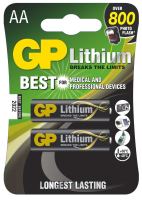 batteries GP Ultra Alkaline, FR6,AA, blister 2 pcs, 1,8 V