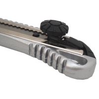 TOPTRADE break-off knife, all-metal, screw lock, 18 mm, professional (9)