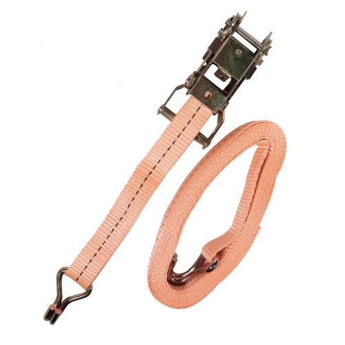 TOPTRADE belt,clamping,hooks,ratchet, to 1500kg, 27 mm x 5 m