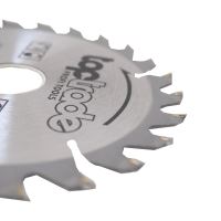 TOPTRADE saw blade, for wood, SK blades, 24 teeth, 190 x 2.4 x 30/20 mm (4)