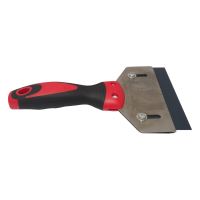 masonry scraper ,rubber handle,125mm
