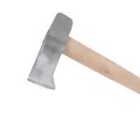 TOPTRADE splitting axe, wooden (beech) handle, 3000 g (1)