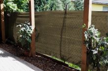 TOPTRADE shading net, brown, 1,8 x 10 m, 150 g / m2 (2)