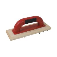 TOPTRADE ytong scraper, PROFESSIONAL, small, wooden,  260 x 90 mm