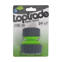 TOPTRADE Coupling - two-component reduction, 3/4" x 1" (1)