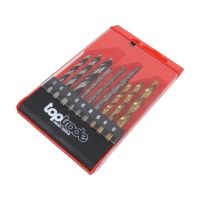 TOPTRADE standard drill, for wood, metal, concrete, 9pcs/set (5)