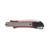 TOPTRADE breaking knife, ALU, rubberized, 18 mm, professional (8)