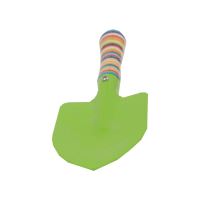 TOPTRADE children garden tool 3pcs/set, shovel, spade, rake, green metal head, 3 pcs (6)