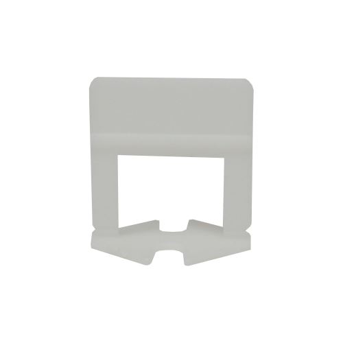 TOPTRADE leveling retaining clip, th. 1,5mm, leveling height 3 - 12mm / 100pcs