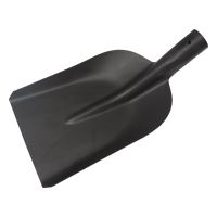 shovel,narrow,black paint