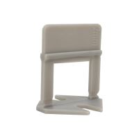 TOPTRADE leveling retaining clip, th. 2mm, leveling height 3 - 12mm / 100pcs (1)