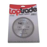 TOPTRADE saw blade, for wood, SK blades, 48 teeth, 160 x 2.2 x 20/16 mm (3)