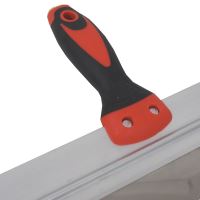 TOPTRADE stainless steel scraper, dural frame,150mm (3)