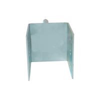 TOPTRADE anchor foot for concrete,  80 x 90 mm, galvanized (2)