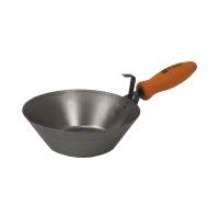 ProTec steel ladle, wooden handle, O 160 mm (2)