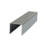 staples for stapler, galvanized, wide, package 1000 pcs, 1,2 x 6 mm