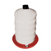 plastic barrel drinker,  for chickens, ducklings, goslings, 20,0 L