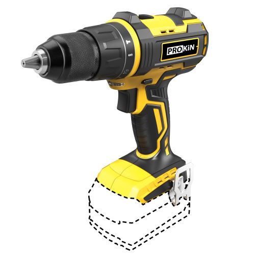 drill, screwdriver CD-B0318E, brushless AKU 18V SYSTEM PROKIN with hammer