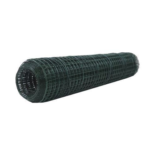TOPTRADE mesh welded, plastic coated, green, 25 / 1.4 mm, 1000 mm x 10 m (3)