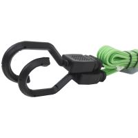 TOPTRADE PP coated rubber rope with plastic hook, 18mm x 80 - 180 cm, 20kg (5)