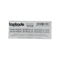 TOPTRADE connecting angle, without recess, 90°, 40 x 40 x 150 x 2 mm, galvanized